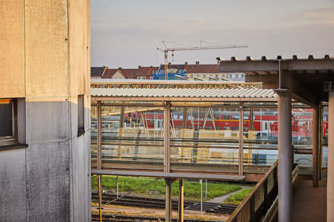 Gemeinde Mühldorf_am_Inn Landkreis Mühldorf Bahnhof (Dirschl Johann) Deutschland MÜ